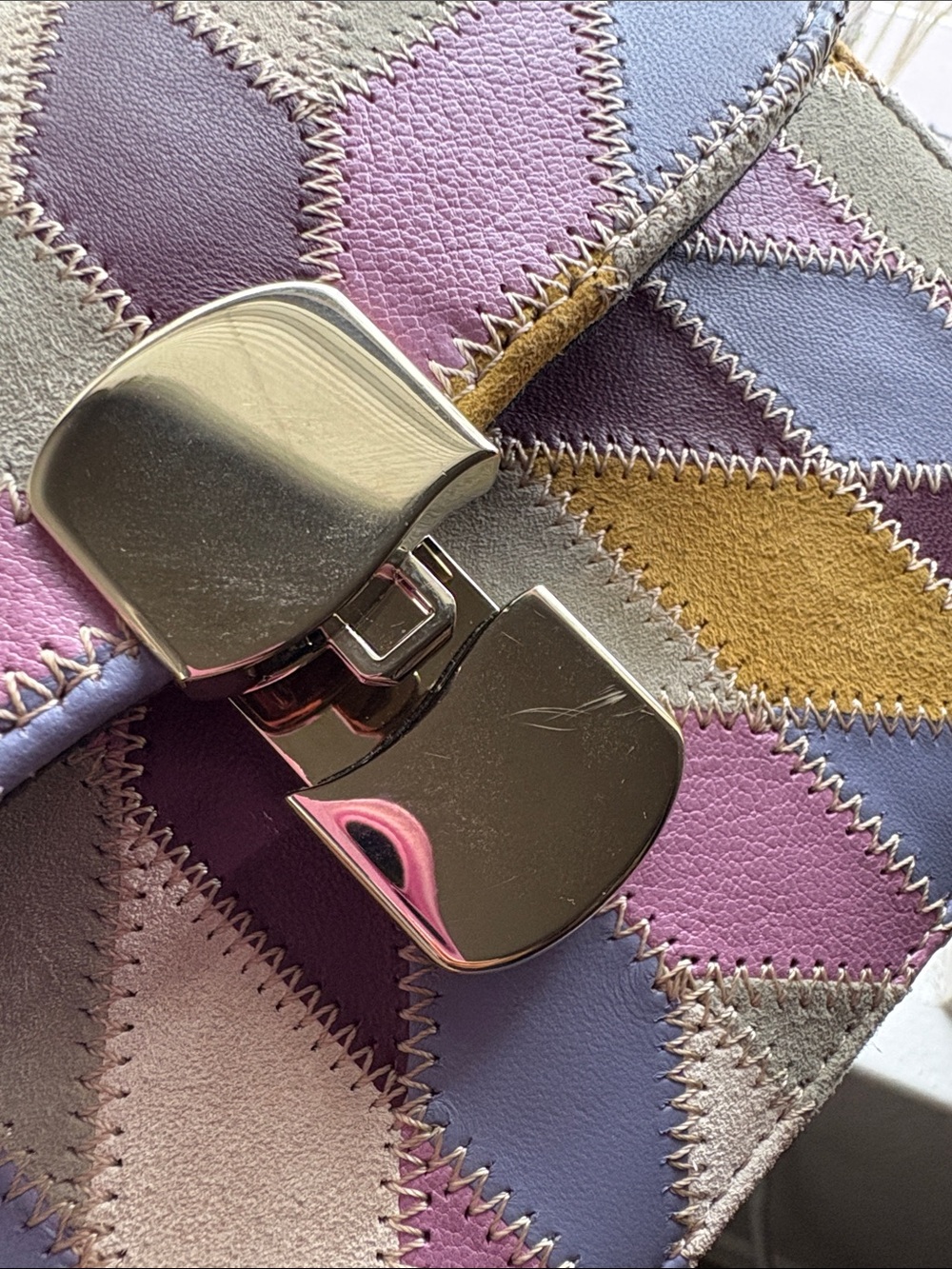 Sezane Mini Milo Patchwork Bag - Picture 14 of 14